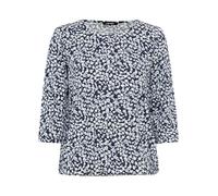 Shirt mit Allover-Print Blau 46