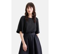 Shirt mit Glockenärmeln aus 100% Leinen Schwarz 44 (60.851063-0039-44)