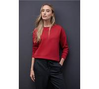 Damen U-Boot Shirt mit Rippdetail