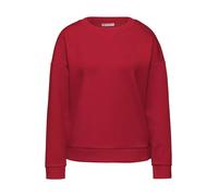 Shirt mit Ripp-Detail Rot 40