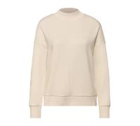 Street One Damen Shirt mit Ripp-Details Beige Größe 36