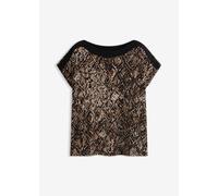 Shirt mit Satinpasse 36/38 (S)