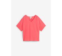 Shirt mit Seidenanteil und Webeinsatz 40/42 (M)