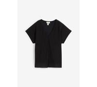 Shirt mit Seidenanteil und Webeinsatz 44/46 (L)