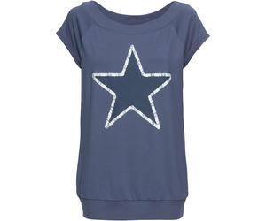 Shirt mit Sternenprint 36/38 (S)