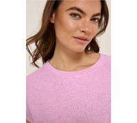 Cecil Damen Shirt mit Stick-Muster in Rosa, Gr: XXL