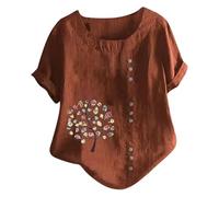 Shirt Orange Damen Leinenbluse Glitzer Trachtenshirt Extravagante Kariert Kelchkragen Viskose Eckigem Orange Oxford Shoulder Cut Kaschmir Creme Abendblusen Krawatte Country Figurbetont Auf