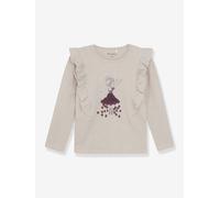 Shirt Rüschen & Ballerina Mädchen MINYMO puder Gr. 122