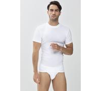 Mey Shirt Casual Cotton Kurzarm Herren Baumwolle Weiß Größe 4 (S)
