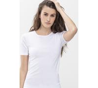 T-Shirt MEY "Noblesse", Damen, Gr. 50, weiß, Feinripp, Obermaterial: 100% Baumwolle, schmal hüftbedeckend, Rundhals, Shirts, ohne auftragende Seitennähte (24321601-50) weiß