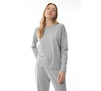 Mey Schlafanzug Oberteil Damen grau, XXL