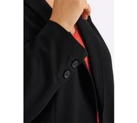 Jackenblazer SHEEGO "Shirtblazer", Damen, Gr. 58, schwarz, 70% Viskose, 25% Polyamid, 5% Elasthan, Blazer (86903605-58) schwarz
