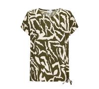 Shirtbluse abstrakter Animalprint