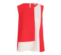 Shirtbluse ALBA MODA "Bluse Bluse", Damen, Gr. 42, rot (koralle, creme), Obermaterial: 100% Polyester PES., Modern, normal, Blusen (29945157-42) koralle, creme