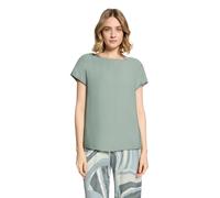 Shirtbluse BETTY BARCLAY "Damen unifarben", Damen, Gr. 36, chinois grün, Obermaterial: 89% Viskose, 11% Polyamid, figurumspielend normal, Rundhals, Blusen (51804360-36) chinois grün
