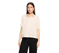 Shirtbluse BETTY & CO "Damen mit Kragen", Damen, Gr. 46, beige, Obermaterial: 81% Viskose, 19% Polyamid, gerade normal, Blusen (61424432-46) beige