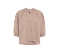 Shirtbluse BRAX "Style VIV", Damen, Gr. 48, hellbraun, Web, 80% Baumwolle, 20% Polyester, Blusen (60887265-48) hellbraun