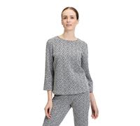 CARTOON - Blusenshirt dunkelblau/blau - Gr. - 34