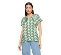 CARTOON - Blusenshirt green/blue - Gr. - 44