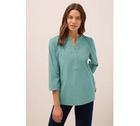 CECIL Damen 3412033 Split Neck Cordbluse, Jewel Green, Medium