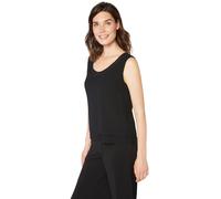 Shirtbluse, Damen, Gr. 38, schwarz, Obermaterial: 100% Polyester, SELECT BY HERMANN LANGE, gepflegt, unifarben, Rundhals, Blusen Shirtbluse, im Lagenlook (19985503-38)