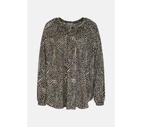 Shirtbluse Druck Schwarz 54 (60.734191-0039-54)