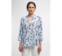 Shirtbluse ETERNA "CLASSIC FIT", Damen, Gr. 36, blau, 100% Viskose, normal, Blusen Shirtbluse (14397529-36)