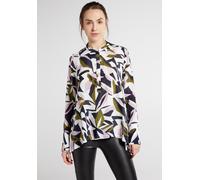 Shirtbluse ETERNA "LOOSE FIT", Damen, Gr. 36, blau (navy), 70% Viskose, 30% Seide, normal, Blusen Shirtbluse (32771136-36)