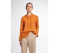 Shirtbluse ETERNA "LOOSE FIT", Damen, Gr. 36, gelb (safran), 99% Viskose, 1% Elasthan, normal, Blusen Shirtbluse (38968256-36)