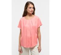 ETERNA - Viscose Shirt Bluse Viskose Kurzarm koralle, 36/Kurzarm
