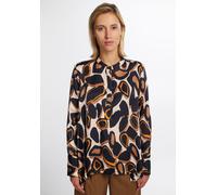 Shirtbluse ETERNA "LOOSE FIT", Damen, Gr. 38, braun, 100% Viskose, normal, Blusen Shirtbluse (72506156-38)