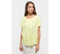 Shirtbluse ETERNA "LOOSE FIT", Damen, Gr. 44, gelb (vanille), 100% Viskose, Blusen Shirtbluse (74187311-44)