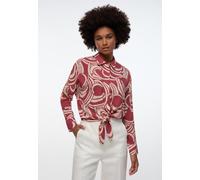 Shirtbluse ETERNA "LOOSE FIT", Damen, Gr. 44, rot, 100% Viskose, normal, Blusen Shirtbluse (54247664-44)