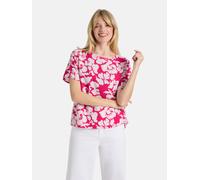 Shirtbluse LIEBLINGSSTÜCK "ReneeL", Damen, Gr. 34, 830p2, lovely pink, Obermaterial: 100% Viskose, loose fit, Rundhals, Blusen, aus 100% Viskose (35020019-34) 830p2, lovely pink
