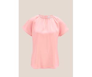 Shirtbluse MADELEINE "Blusenshirt Blusenshirt mit Glanz-Akzent", Damen, Gr. 36, rosa (puderrosé), Obermaterial: 100% Polyester PES., Modern, normal, Blusen (50263064-36) puderrosé