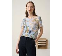 Shirtbluse SOYACONCEPT "SC-CASJA 1", Damen, Gr. S, windsurfer combi, Web, Obermaterial: 100% Viskose, gemustert, normal, Rundhals, Blusen (98785307-S) windsurfer combi