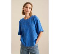 Shirtbluse Stickerei Blau 40 (60.137681-0016-40)
