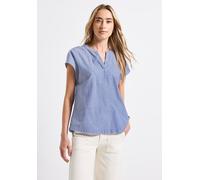 Street One Damen Chambray Bluse mit Glitzer