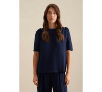 Shirtbluse Uni Blau 38 (60.137161-0018-38)