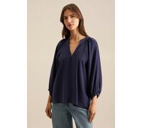 Shirtbluse Uni Blau 48 (60.137381-0018-48)