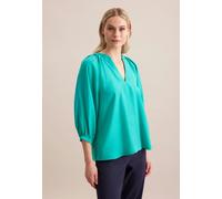 3/4-Arm Leinwandbindung Shirtbluse Türkis 36 (60.137381-0054-36)