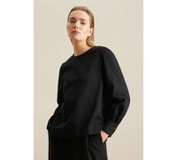 Shirtbluse Uni Schwarz 40 (60.136523-0039-40)