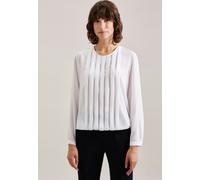 Shirtbluse Uni Weiß 34 (60.122647-0001-34)