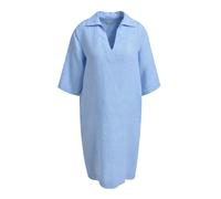 Milano Italy - shirtcollar dress w 3/4 sleeve light blue - Gr. - 40