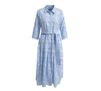 Shirtcollar Dress with 3/4 sleeves, belt + half placket Sonstige 46