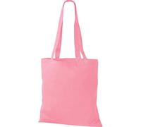 Shirtinstyle Premium Stoffbeutel Baumwolltasche Beutel Shopper Umhängetasche, Farbe classicpink