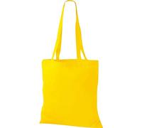Shirtinstyle Premium Stoffbeutel Baumwolltasche Beutel Shopper Umhängetasche, Farbe yellow