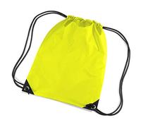 ShirtInStyle Sportbeutel, Gymnastikbeutel, Gymsac, Schuhbeutel mit Kordel, Farbe fluorescentyellow