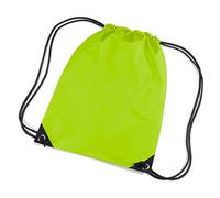 Shirtinstyle Sportbeutel, Gymnastikbeutel, Gymsac, Schuhbeutel mit Kordel, Farbe limegreen