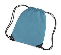 ShirtInStyle Sportbeutel, Gymnastikbeutel, Gymsac, Schuhbeutel mit Kordel, Farbe oceanblue